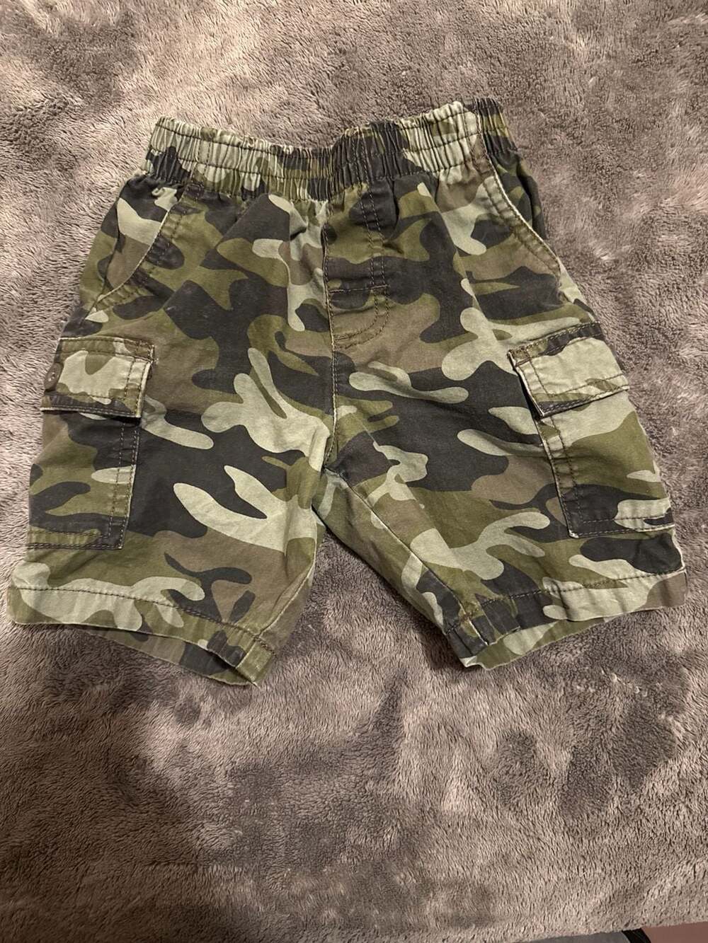 Healthtex Toddler Boys Camo Print Cargo Shorts Size 4T